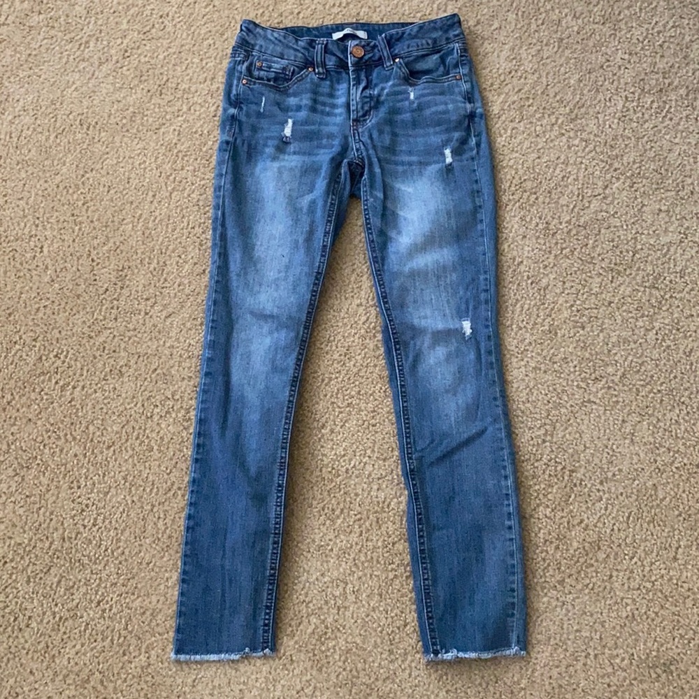 Low rise jeans